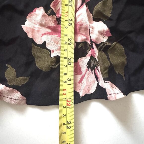 Privacy Please Women’s Fit & Flare Floral Print Mini Dress Long Sleeve - Picture 7 of 16